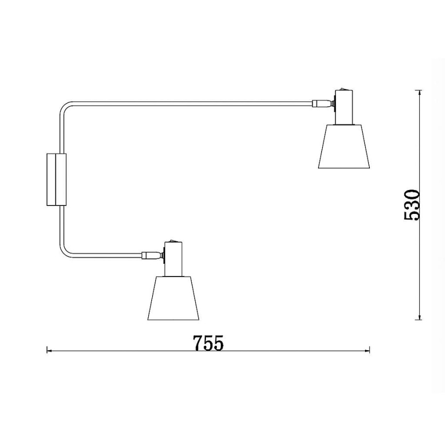 Verlichting Diiiz Wandlampen | En Messing Wandlamp Victoria