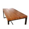 Tafels Diiiz Eettafels | Camila Tafel In Massief Hout En Metaal - Designtafel | Diiiz