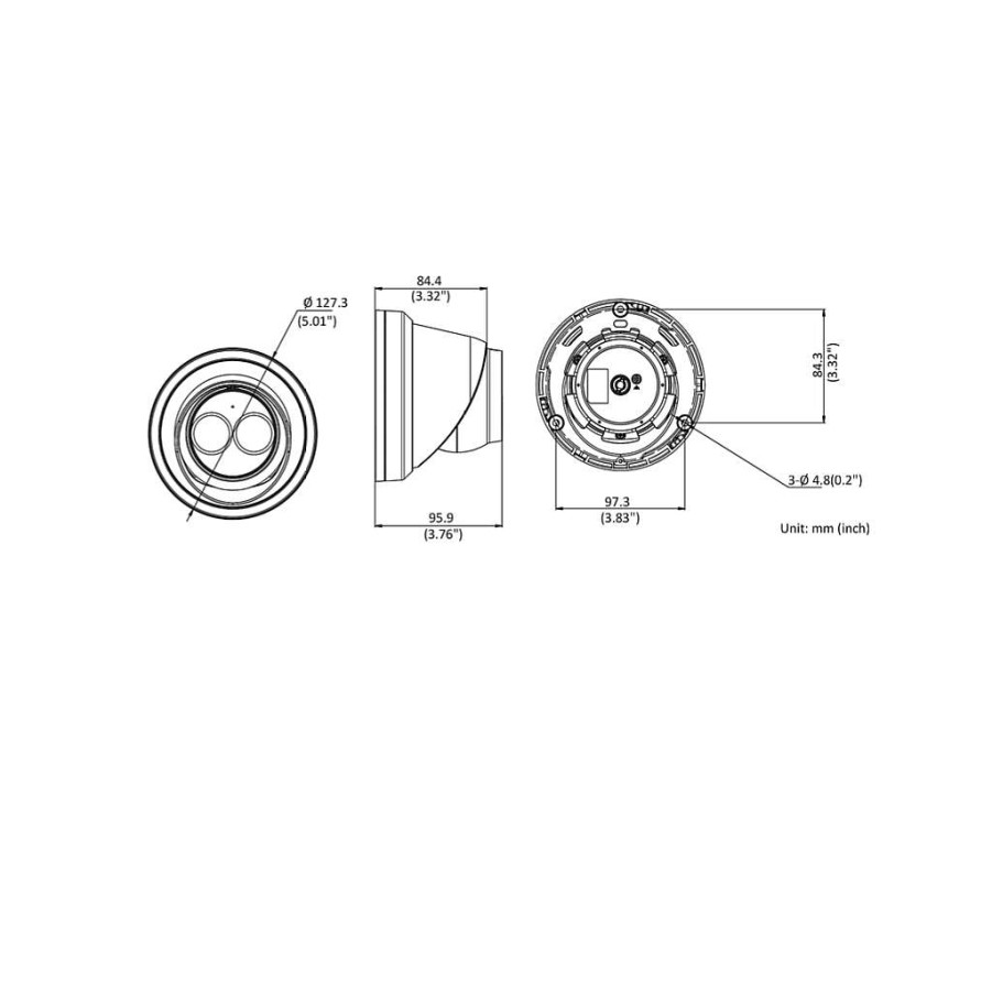 Bewakings Camera'S Diiiz | Hikvision Ip-Torentje Videobewakingscameraset Met Ingebouwde Microfoons Bd2-Hik001-T4U