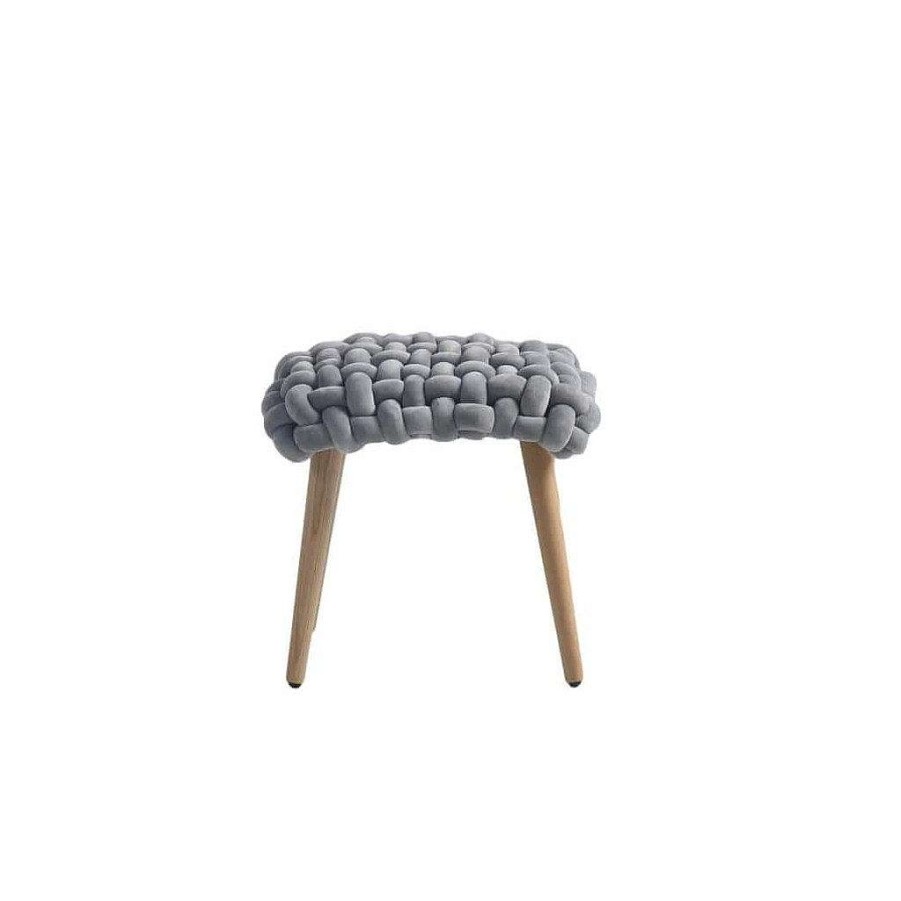 Stoelen Diiiz Poefjes En Voetenbankjes | Tricot Fluwelen Kruk